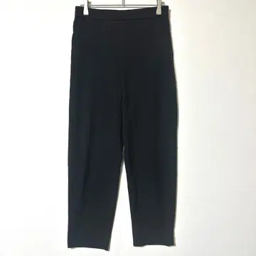 바나나리퍼블릭 HAYDEN 2 블랙 테이퍼드 팬츠 밑단 슬릿 Y