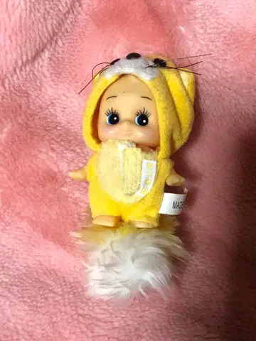 큐피 여우조 봉제 인형 마스코트 인형옷 인형
