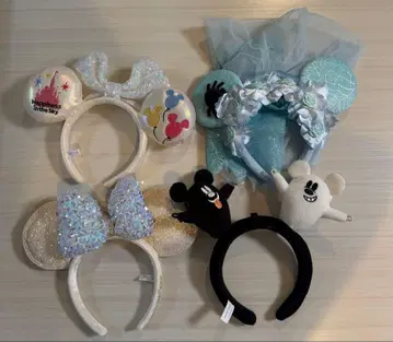 디즈니 파크 머리띠 4세트