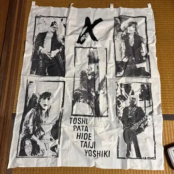 X JAPAN 노렌 태피스트리