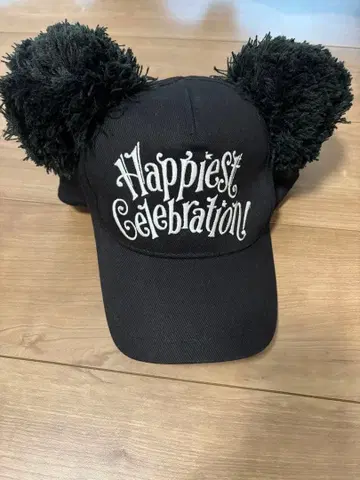 디즈니 팬캡 모자 꽁지 미키캡