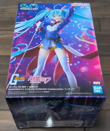 하츠네 미쿠 EVOLVE-GUNDAM 콜라보 피규어