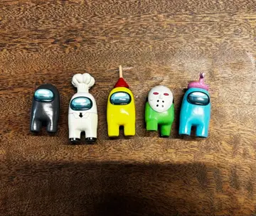 어몽어스 Among Us 피규어 5체 세트