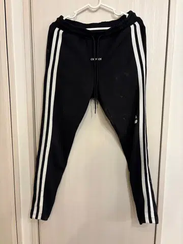 CRONOS 블랙 조거 팬츠 M