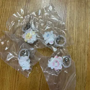 산리오 복슬복슬 스노우 메지루시 액세서리 마이멜로디 시나모롤 푸딩 포차코