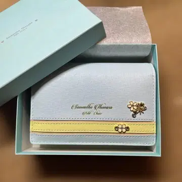 Samantha Thavasa 스카이블루 3단 폴더형 지갑