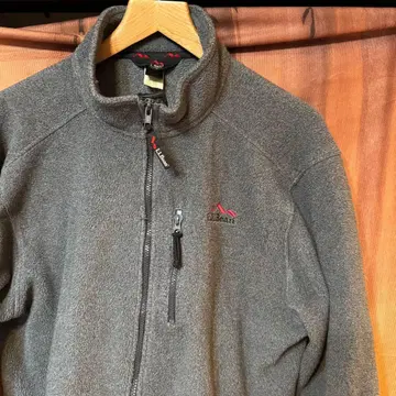 90s USA L.L.Bean OUTDOORS 로고 자수 지퍼 플리스