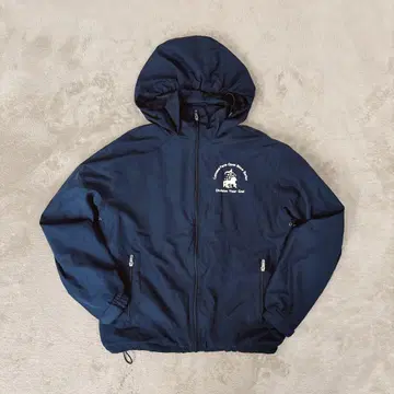 ULTRACLUB 나일론 자켓 아우터 자수 S 네이비 구제 의류