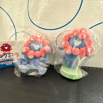 미야쿠미야쿠 플로키 피규어 토이 캡슐 앉은 자세 밸런스 총 2개