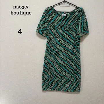 maggy boutique [ 4 ] 물결 무늬 원피스