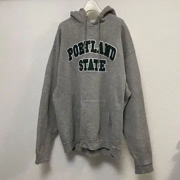 러셀 애슬레틱 포틀랜드 주립대학 후드티 그레이 XL