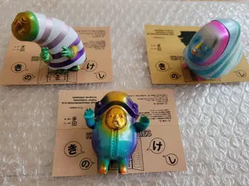 시모모쿠키노케시 소프트 비닐 시리즈 램프 쨩 마코리 씨 베타 피규어 3점