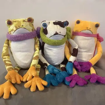 테부케로 봉제 인형, 3점 세트