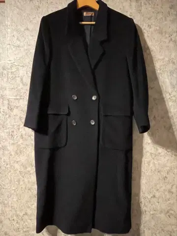 INGRID [인그리드] 롱 코트 블랙 네이비 9호