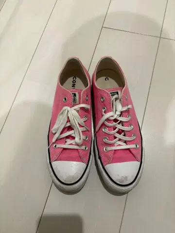 컨버스 통굽 핑크