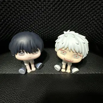 빛이 죽은 여름 큐룽하게 쳐다보는 포즈 피규어 히카루&요시키 2종 세트