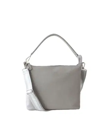 살롱 드 알파드 2way 호리젠탈 미니백 가죽 핸들 부착