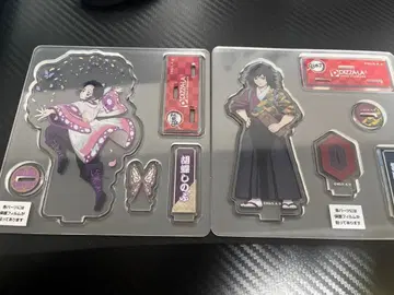 피자라 귀멸의 칼날 코쵸우 시노부와 토미오카 기유 아크릴 스탠드