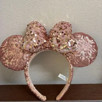 미니 마우스 귀 머리띠 (핑크)
