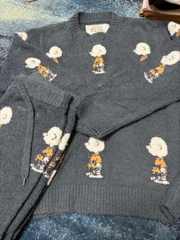 GELATO PIQUE 스누피 패턴 룸웨어 M 사이즈