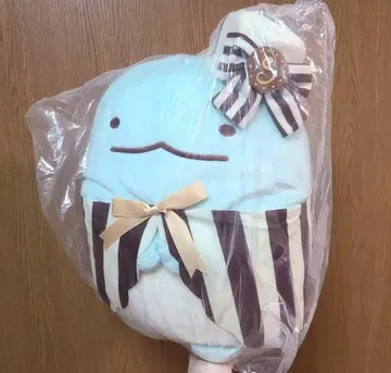 스미코구라시 봉제 인형 초코 비스킷 리본 봉제 인형 XL