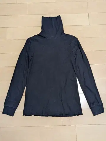 [ 새상품급 ] homspun 홈스펀 여성용 터틀넥 블랙 긴팔 F