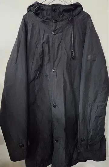 ANGLE 에이글 고어텍스 후드 부착 롱 나일론 자켓