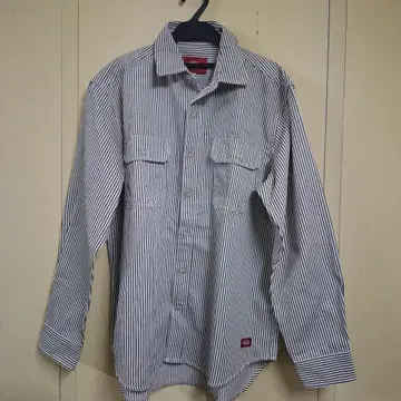 Dickies 스트라이프 워크 셔츠 M 사이즈