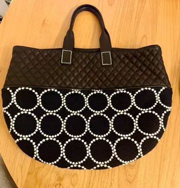 [ 새상품급 ] 미나 페르호넨 탬버린 패턴 토트백