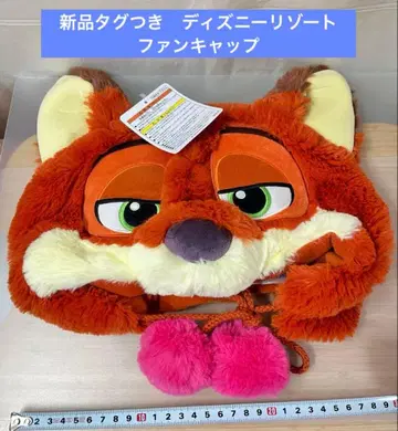 닉 주토피아 팬캡 모자 디즈니 리조트 여우