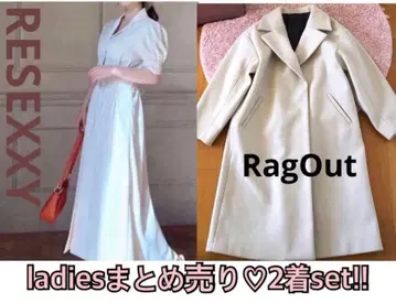 여성용 묶음 판매 여성 의류 RagOut 코트 RESEXXY 원피스