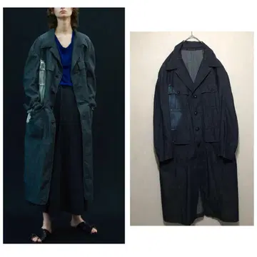 2023 SS Y's 데님 코트