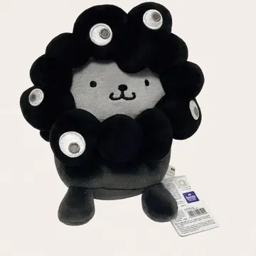 미먀쿠미먀쿠 키리 봉제 인형 폼폼푸딩 M 블랙 블랙미먀쿠미먀쿠