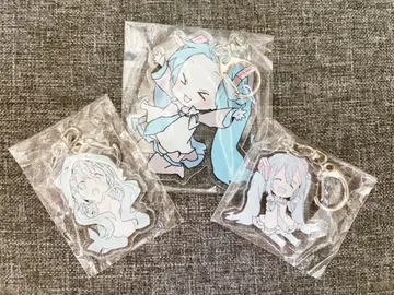 하츠네 미쿠 아크릴 키링 saki blossom 동인 3세트