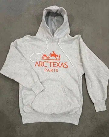 ARC'TEXAS 파리 후드티 L 사이즈 그레이