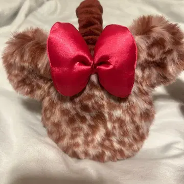 디즈니 레오파드 무늬 귀도리 미니