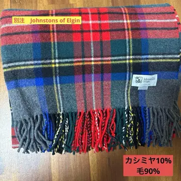 JOHNSTONS 저널 스탠다드 별주 대형 스톨 새상품급