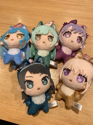 뱅드림 쁘띠슈! Ave Mujica 늑대 ver. 전 5종 세트