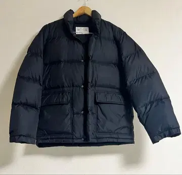 블랙 다운 자켓 블랙 M