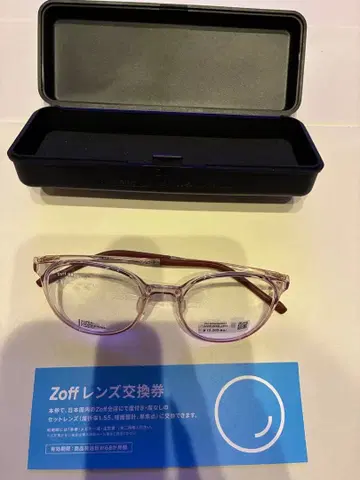 혈색 안경 Zoff Smart 마키아쥬 콜라보 안경 케이스 포함
