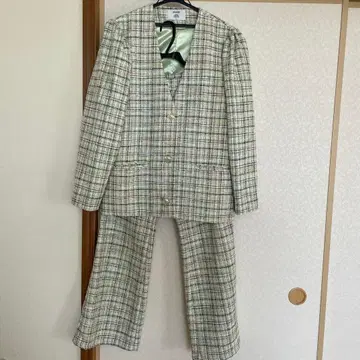 jouetie 트위드 셋업 자켓