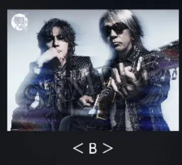 B'z LIVE-GYM 2025 -FYOP- 투어 한정판 B2 포스터 B