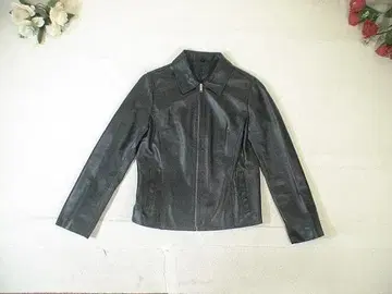 101192 여성용 램 가죽 자켓 블랙 사이즈 9