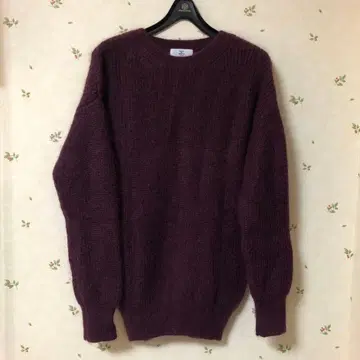 준 메종 드 리 오버 사이즈 니트 스웨터