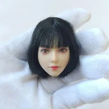 1/6 스케일 헤드 여성 안구 가동 Pale TBLeague 화이트 스킨