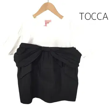 2025년제 TOCCA 토카 리본T셔츠 M 사이즈 974634