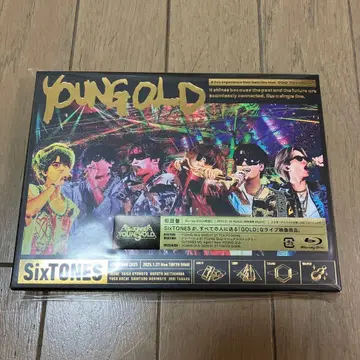 SixTONES YOUNG GOLD 초회반 Blu-ray