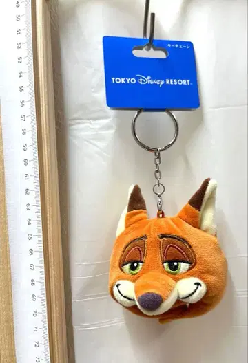 주토피아 팬캡 키체인 키링 닉 디즈니 리조트