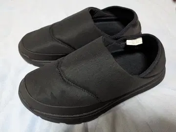 무인양품 발꿈치를 밟을 수 있는 충전솜 슬립온 24cm