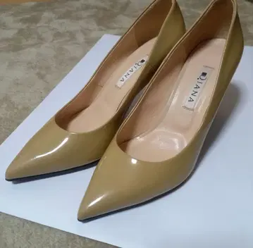 DIANA 베이지 스틸레토 하이힐 22cm 비즈니스